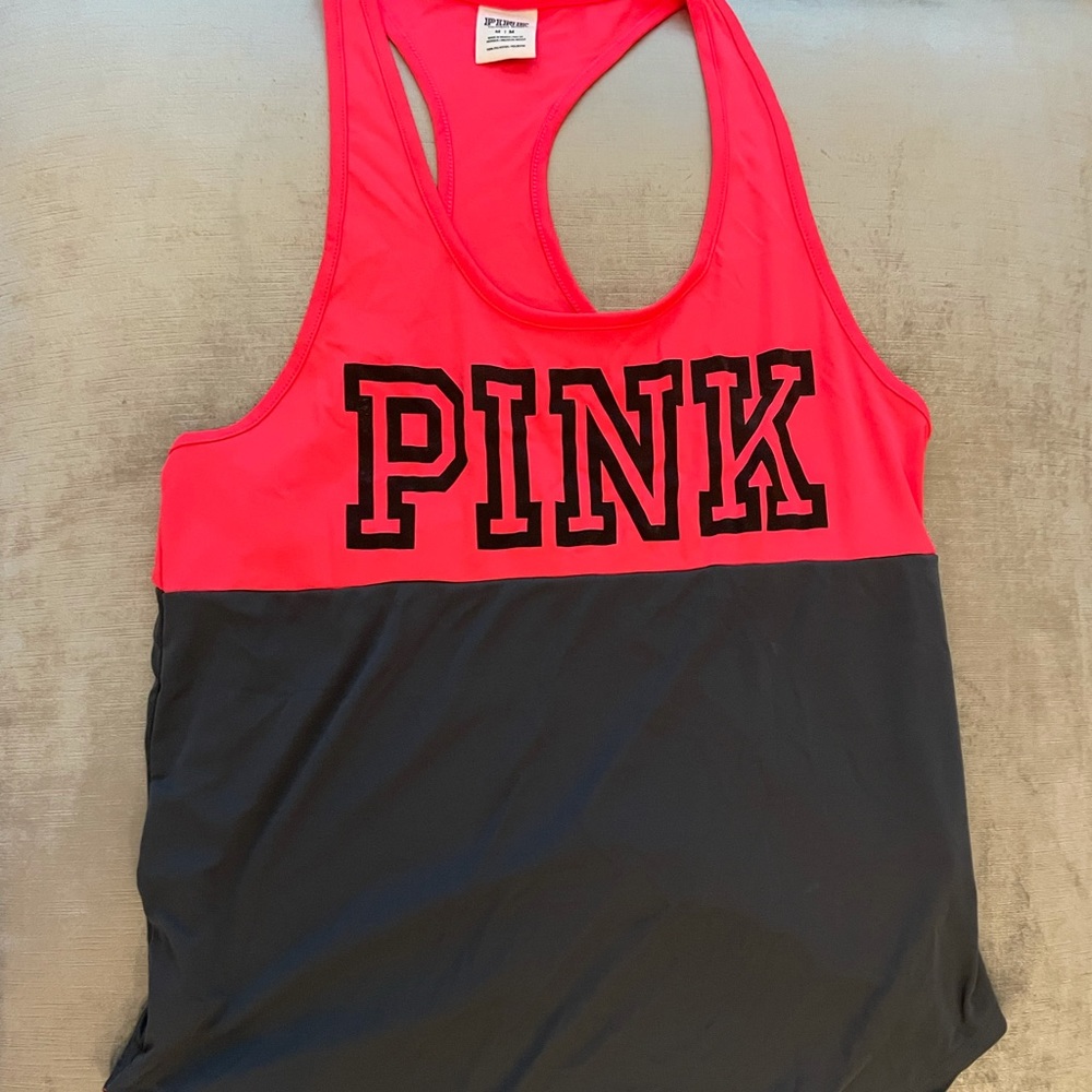 Pink workout top medium